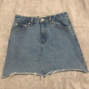 Insight Denim denim skirt. Size 8